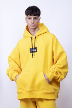 Blusão Canguru Basic Amarelo - ÀLG