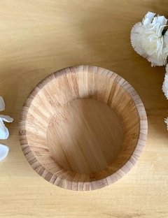 Bowl Madera Bambu 15cm - comprar online