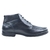 Bota Masculina Pegada Stretch Couro Preto