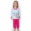 Pijama Longo Urso Polar com Punho Pink Bebê Feminino - Izi Dreams