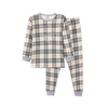 Pijama Longo Xadrez Brilha no Escuro Juvenil Masculino - Pingo Lelê