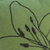 Almofada verde folha Lírio na internet