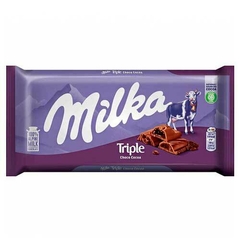 CHOCOLATE MILKA TRIPLE COCOA X90GR