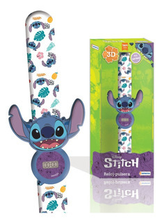 RELOJ DIGITAL STITCH FIGURA 3D