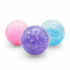 SQUISHY BALL CON GLITTER