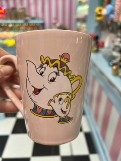 TAZA CONICA LA BELLA Y LA BESTIA