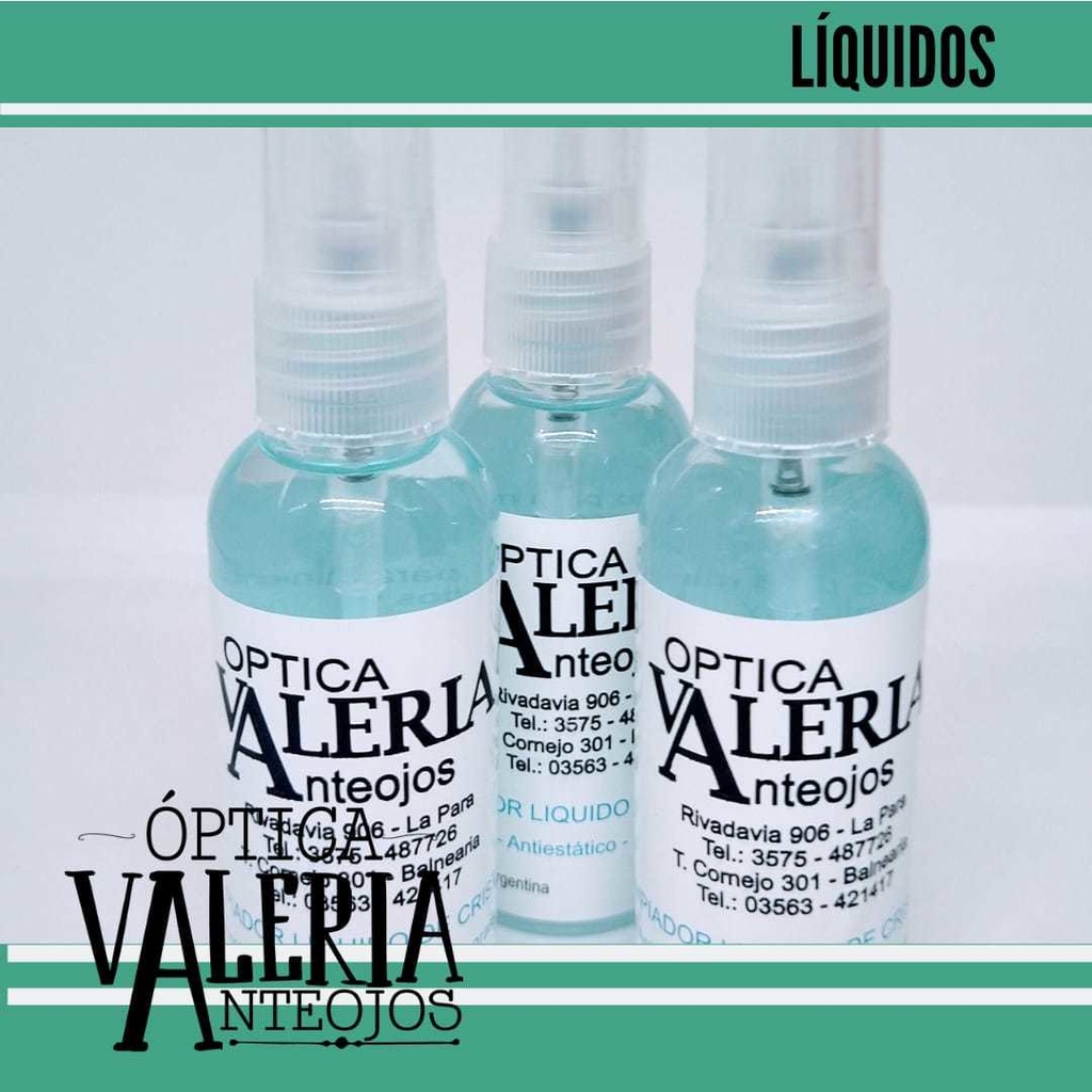 Limpia Cristales x 50 - Optica Valeria Anteojos