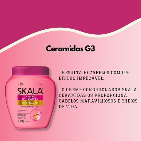 Máscara de Cabello Skala/Nutrición Intensiva/Ceramidas/1 kgs.100 % vegano.