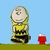Almofada formato Charlie Brown
