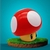 Luminária mini mushroom - Super Mario