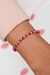 Pulsera Cristal Rojo