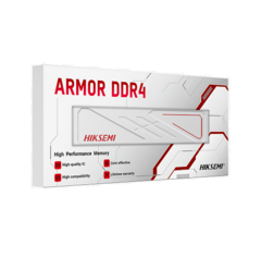 RAM 8GB DDR4 3200MHZ HIKSEMI ARMOR C/DISIP WHITE