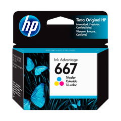 CARTUCHO HP 667 COLOR (3YM78AL)