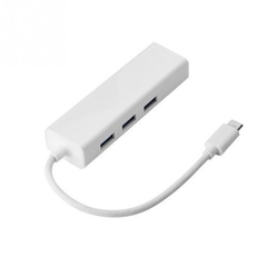 ADAPTADOR TIPO C (M) A 3 USB 2.0 + RJ45 - comprar online