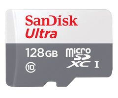 MEMORIA MICRO SD 128 GB SANDISK CLASE 10