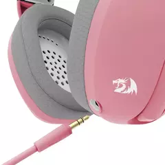 AURICULAR C/MIC. REDRAGON IRE H848 WHITE/PINK - tienda online