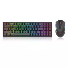 KIT TECLADO Y MOUSE REDRAGON WIRELESS S136 en internet