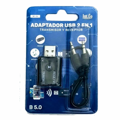 ADAPTADOR BLUETOOTH DUAL RECEPTOR Y EMISOR 5.0 - comprar online