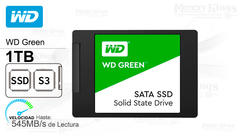 SSD 1TB GREEN WD - comprar online