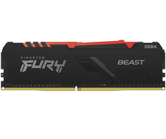 RAM 8GB DDR4 3600MHZ KINGSTON FURY BEAST RGB - comprar online