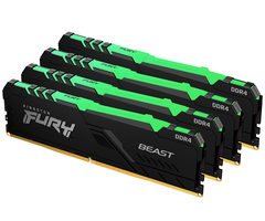 RAM 8GB DDR4 3600MHZ KINGSTON FURY BEAST RGB - comprar online