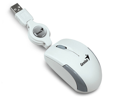 MOUSE GENIUS MICRO TRAVELER USB BLANCO