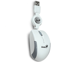 MOUSE GENIUS MICRO TRAVELER USB BLANCO en internet