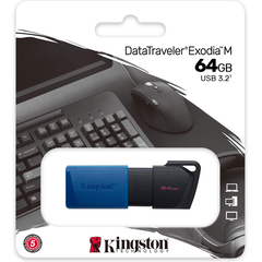 PENDRIVE 64GB KINGSTON DTXM NEGRO