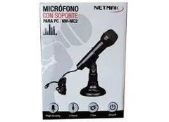 MICROFONO NERMAK CON BASE PARA PC NM-MC2 - comprar online