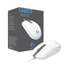 MOUSE LOGITECH G203 GAMING LIGHTSYNC BLANCO