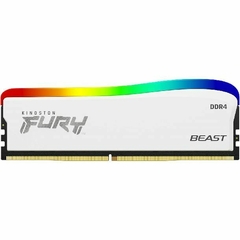 RAM 8GB DDR4 3200MHZ KINGSTON FURY WHITE RGB