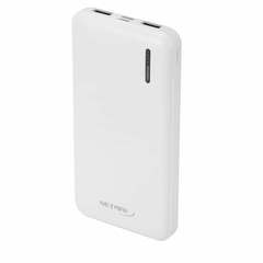 POWERBANK NETMAK 10000MAH LED NM-PB4 BLANCO en internet