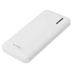 POWERBANK NETMAK 10000MAH LED NM-PB4 BLANCO - Computación DS Haedo