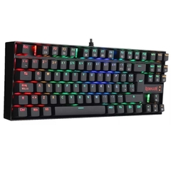 TECLADO REDRAGON GAMER K552 KUMARA RGB NEGRO RED