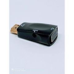 CONVERSOR HDMI A VGA + AUDIO 3.5 SIN CABLE