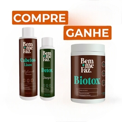 COMPRE e GANHE Kit Alisamento + Biotox