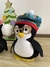 Pinguins de Natal em Feltro na internet