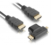 CABO HDMI M x HDMI M 1.4V 1,8m C ADAPTADOR MINIMICRO ELGIN - comprar online