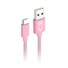 CABO TIPO C USB 2.0 AM 1m ROSA