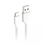 CABO TIPO C USB 2.0 AM 1m BRANCO