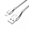 CABO MICRO USB 2.4 AM x USB 1m PRATA