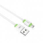 CABO MICRO USB 2.0 AM x USB 1m BRANCO