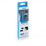 CABO MICRO USB 2.0 AM x USB 1m FLAT C SAIDA EXTRA AZUL - comprar online