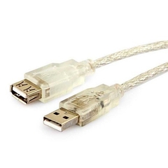 CABO EXTENSOR USB 2.0 AMxAF 1,8m