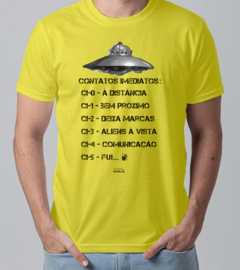 Camiseta Classificação dos Contatos Imediatos - Linha Cores - Algodão - comprar online