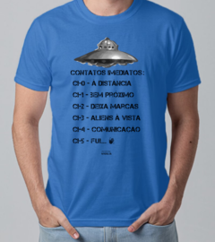 Imagem do Camiseta Classificação dos Contatos Imediatos - Linha Cores - Algodão