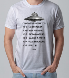 Camiseta Classificação dos Contatos Imediatos - Linha Cores - Algodão