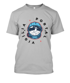 Camiseta Astronauta avista OVNI na Lua - Linha Cores - Algodão - comprar online