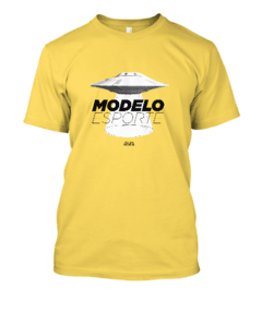 Camiseta Estonada UFO do Bob Lazar na Área 51 S4, Modelo Esporte (Sport Model) - Loja do Portal Vigília