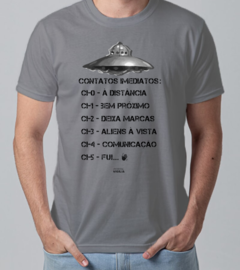 Camiseta Classificação dos Contatos Imediatos - Linha Cores - Algodão